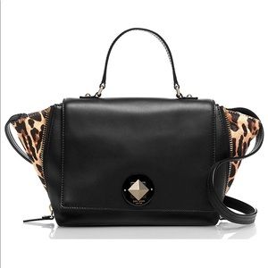 Kate Spade Varick Street Leopard Satchel